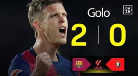 La Liga: Barcelona vs Osasuna, Golo 2-0 Dani Olmo (2024-2025)