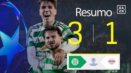 Liga Campeões: Celtic 3 - 1 RB Leipzig (2024-2025)