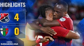 Copa Sudamericana: Medellín 4 - 0 Palestino (2024)