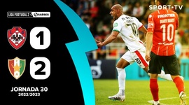Liga Portugal 2 SABSEG: Oliveirense 1 - 2 CF Estrela Amadora (2022-2023)