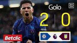 Premier League: Chelsea vs Aston Villa, Golo 2-0 Enzo Fernández (2024-2025)