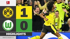 Bundesliga: Dortmund 1 - 0 VfL Wolfsburg (2025-2026)