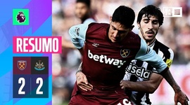 Premier League: West Ham 2 - 2 Newcastle (2023-2024)