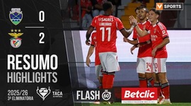 Taça de Portugal Generali Tranquilidade: Desp. Chaves 0 - 2 Benfica (2025-2026)