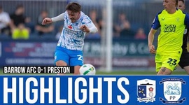 League Cup: Barrow AFC 0 - 1 Preston North End (2025-2026)
