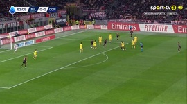 Serie A: Milan vs Como, Golo 1-1 Rafael Leão (2025-2026)