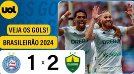 Brasileirão: Bahia 1 - 2 Cuiabá (2024)