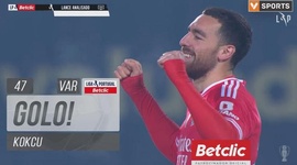 Liga Portugal Betclic: Arouca vs Benfica, Golo 0-2 Kokcu (2023-2024)
