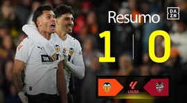 La Liga: Valência 1 - 0 Levante (2025-2026)
