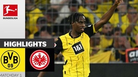 Bundesliga: Dortmund 2 - 0 Frankfurt (2024-2025)