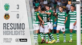 Liga Portugal Bwin: Sporting 3 - 0 Rio Ave (2022-2023)