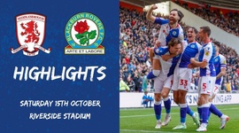 Championship: Middlesbrough 1 - 2 Blackburn (2022-2023)