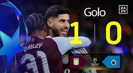 Liga Campeões: Aston Villa vs Club Brugge, Golo 1-0 Asensio (2024-2025)