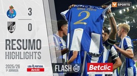 Liga Portugal Betclic: FC Porto 3 - 0 V. Guimarães (2025-2026)