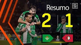 Liga Europa: Bétis 2 - 1 Feyenoord (2025-2026)