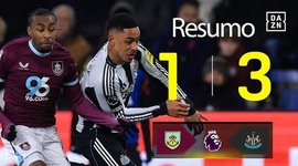 Premier League: Burnley 1 - 3 Newcastle (2025-2026)