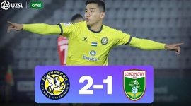 Super League: Surkhon Termez 2 - 1 Lokomotiv Tashkent (2024)