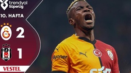 Super Ligi: Galatasaray 2 - 1 Besiktas (2024-2025)