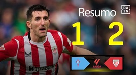 La Liga: Celta de Vigo 1 - 2 Athletic Bilbao (2024-2025)