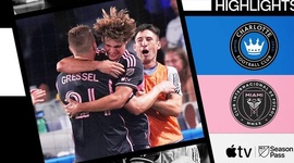 Major League Soccer: Charlotte FC 1 - 2 Inter Miami (2024)