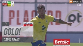 Liga Portugal Betclic: Moreirense vs Arouca, Golo 0-1 David Simão (2024-2025)