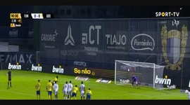 Liga Portugal Bwin: Famalicão (0-1) Arouca, Golo Morlaye Sylla (g.p.), 93m (2022-2023)