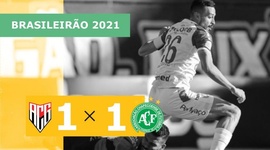 Brasileirão: Atlético-GO 1 - 1 Chapecoense (2021)