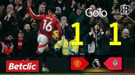 Premier League: Man Utd vs Southampton, Golo 1-1 Diallo (2024-2025)