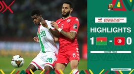 CAN: Burkina Faso 1 - 0 Tunísia (2022)