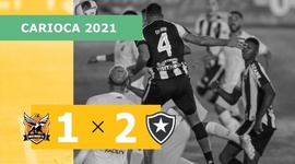 Campeonato Carioca: Nova Iguaçu 1 - 2 Botafogo (2021)
