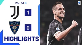 Serie A: Juventus 1 - 0 Lecce (2023-2024)