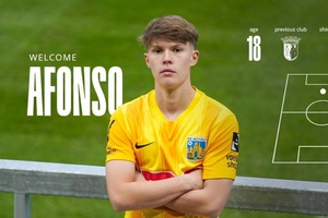 OFICIAL: Afonso Patrão deixa Sporting de Braga para reforçar belgas do Westerlo