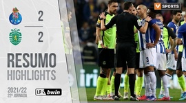 Liga Portugal Bwin: FC Porto 2 - 2 Sporting (2021-2022)