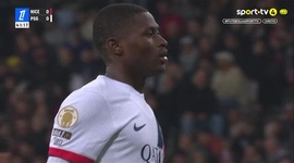 Ligue 1: Nice vs PSG, Golo 0-1 Nuno Mendes (g.p.) (2025-2026)
