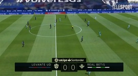 La Liga: Levante 4 - 2 Bétis (2019-2020)