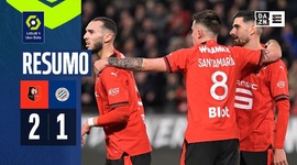 Ligue 1: Rennes 2 - 1 Montpellier (2023-2024)