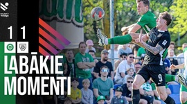 Virsliga: FS Metta LU 1 - 1 Valmiera FK (2024)