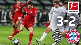 Bundesliga: Mönchengladbach 3 - 2 Bayern München (2020-2021)