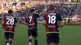 Serie A: Bologna vs Genoa, Golo 1-3 R. Orsolini (2024-2025)