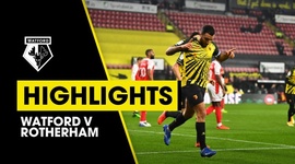 Championship: Watford 2 - 0 Rotherham Utd (2020-2021)