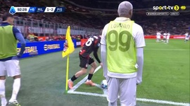 Serie A: Milan vs Pisa, Golo 2-2 Z. Athekame (2025-2026)