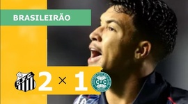 Brasileirão: Santos 2 - 1 Coritiba (2023)