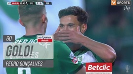 Liga Portugal Betclic: Sporting vs FC Porto, Golo 2-0 Pedro Gonçalves (2023-2024)