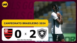 Brasileirão: Flamengo 0 - 2 Botafogo (2024)