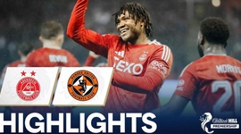 Premiership: Aberdeen 1 - 0 Dundee Utd (2024-2025)