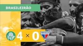 Brasileirão: Palmeiras 4 - 0 Fortaleza (2022)