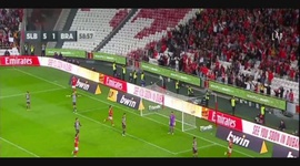 Liga Portugal Bwin: Benfica (6-1) Sp. Braga, Golo Everton, 59m (2021-2022)
