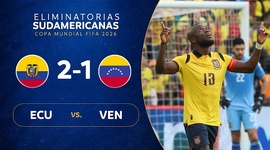 Qualificação Mundial América do Sul: Equador 2 - 1 Venezuela (2026)