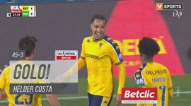 Liga Portugal Betclic: Estoril vs Moreirense, Golo 2-1 Hélder Costa (2024-2025)