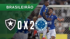 Brasileirão: Botafogo 0 - 2 Cruzeiro (2019)